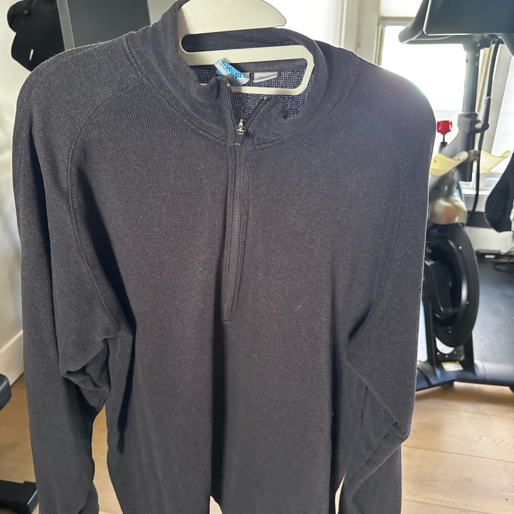 Eastern MTN Sports Black Half-Zip Men's Sweater